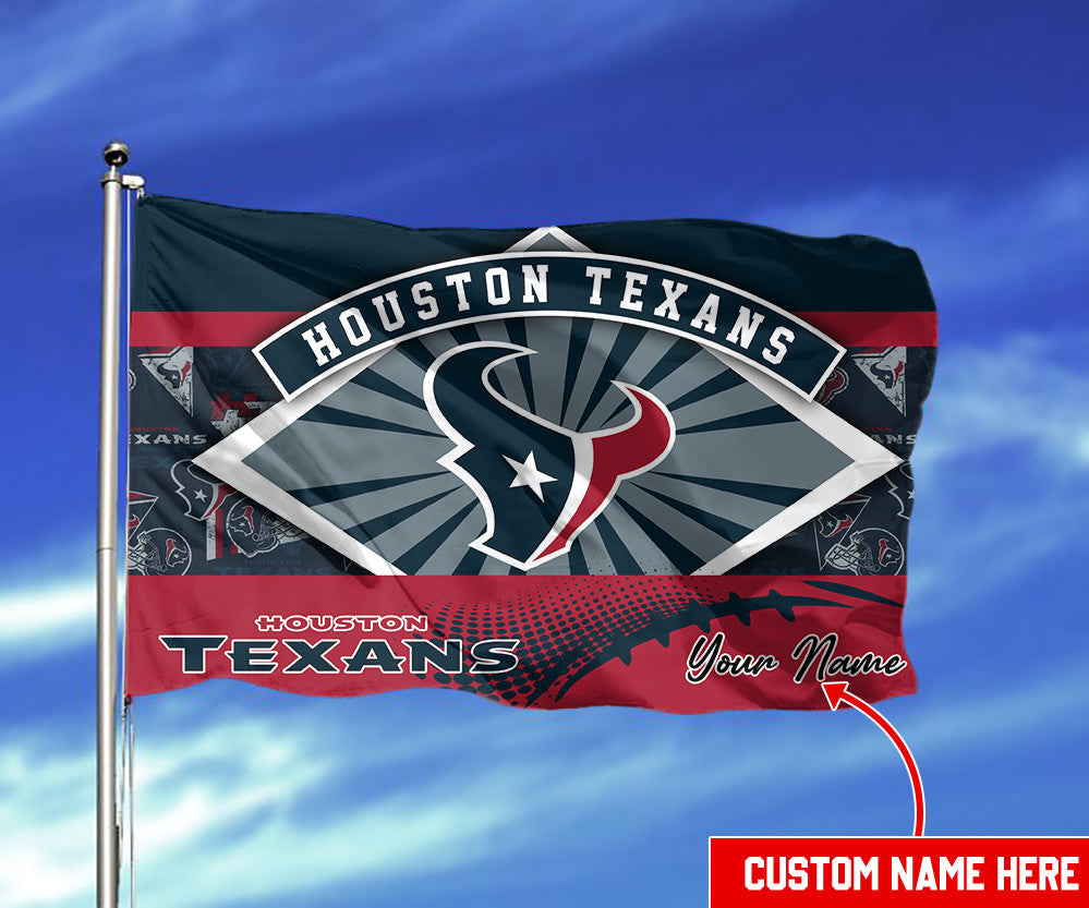 Houston Texans Personalized Flag 356