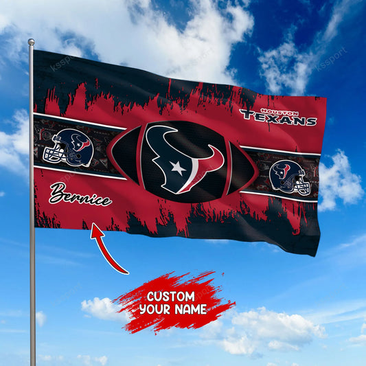 Houston Texans Personalized Flag 385