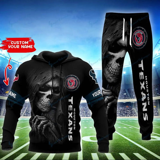 Houston Texans Personalized Hoodie and Jogger Set BG839