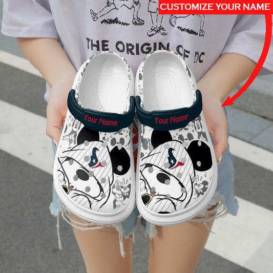 Houston Texans Personalized Limited Clog BG103
