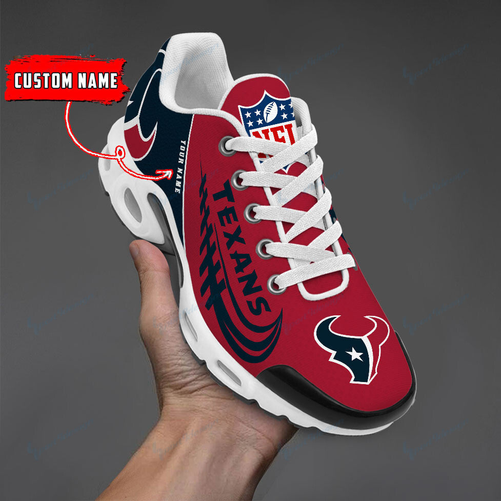 Houston Texans Personalized Plus T-N Youth Sneakers BG13