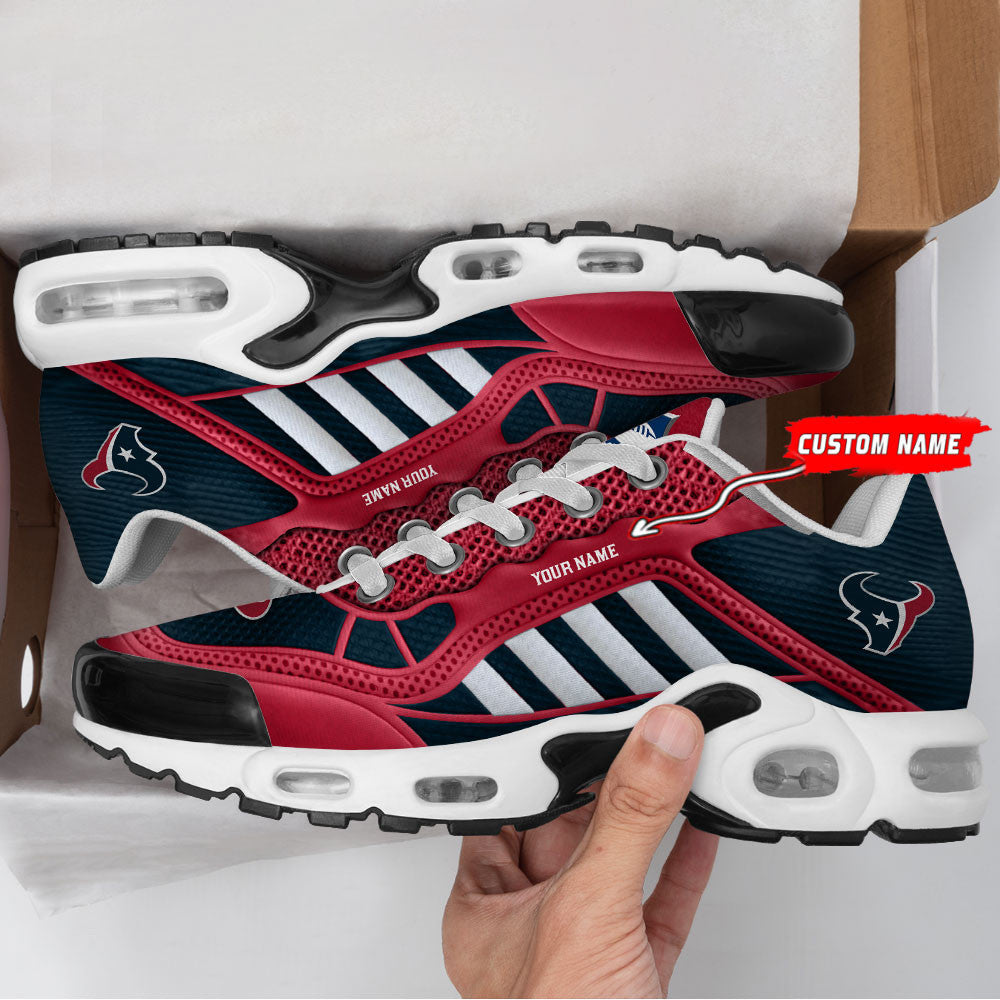 Houston Texans Personalized Plus T-N Youth Sneakers BG147
