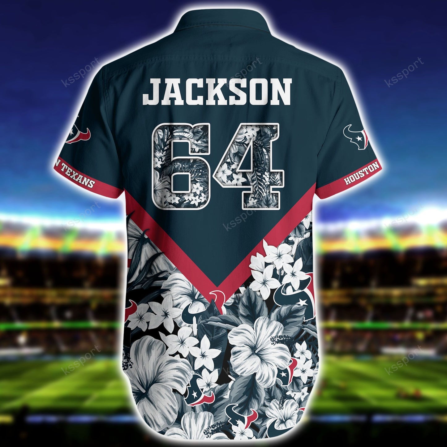 Houston Texans Personalized Shirt and Shorts BG281