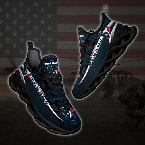 Houston Texans Personalized Yezy Running Sneakers 95
