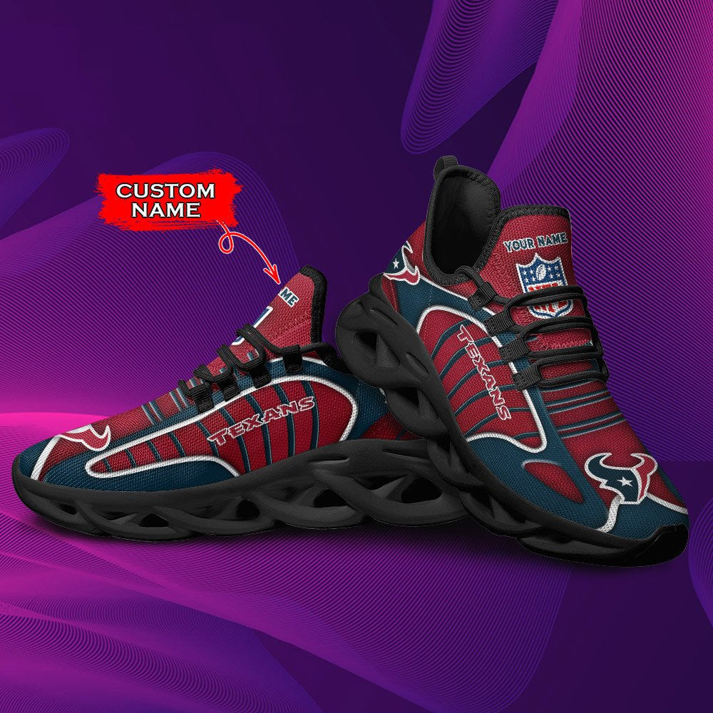 Houston Texans Personalized Yezy Running Sneakers BG134