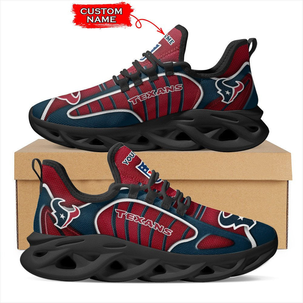 Houston Texans Personalized Yezy Running Sneakers BG134
