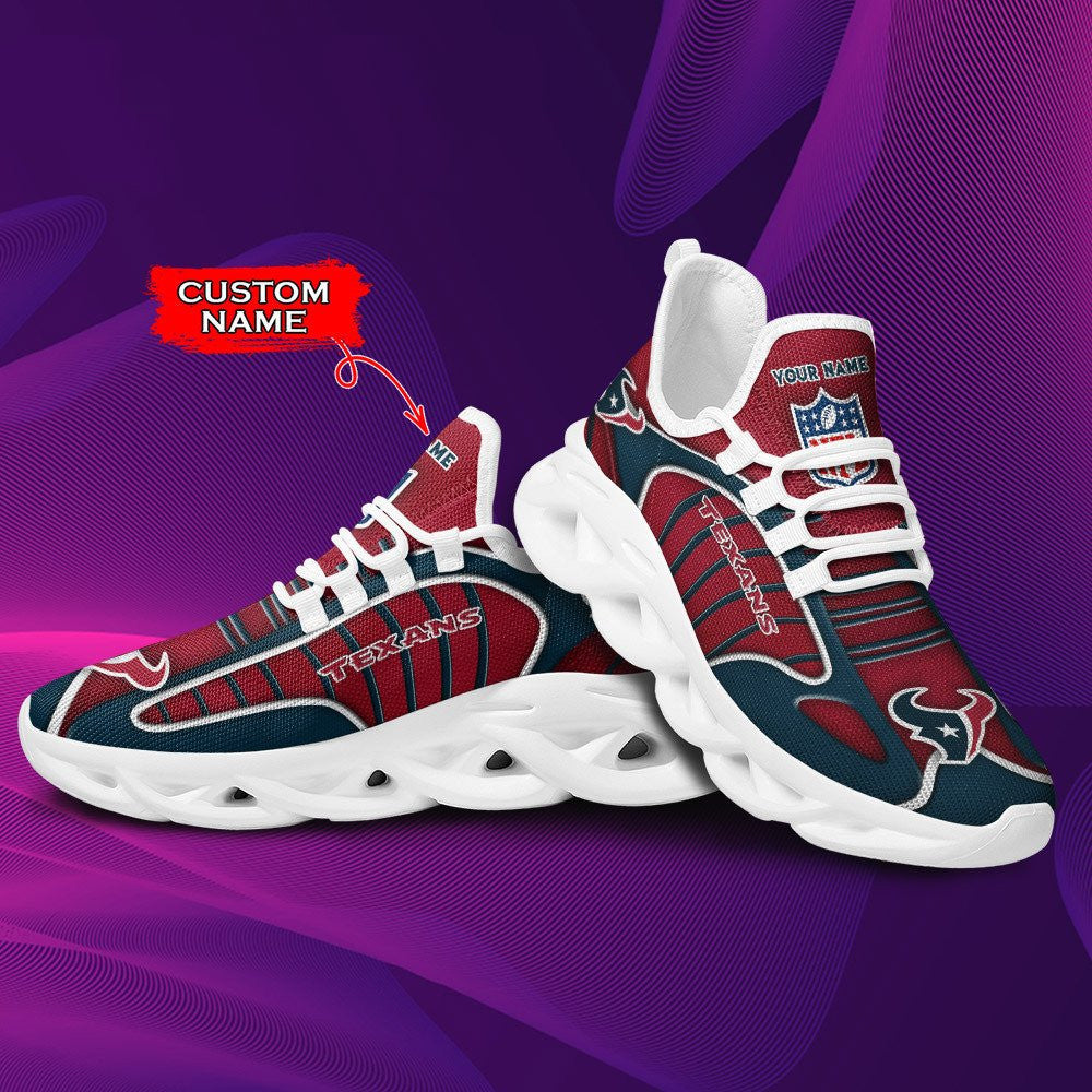 Houston Texans Personalized Yezy Running Sneakers BG134