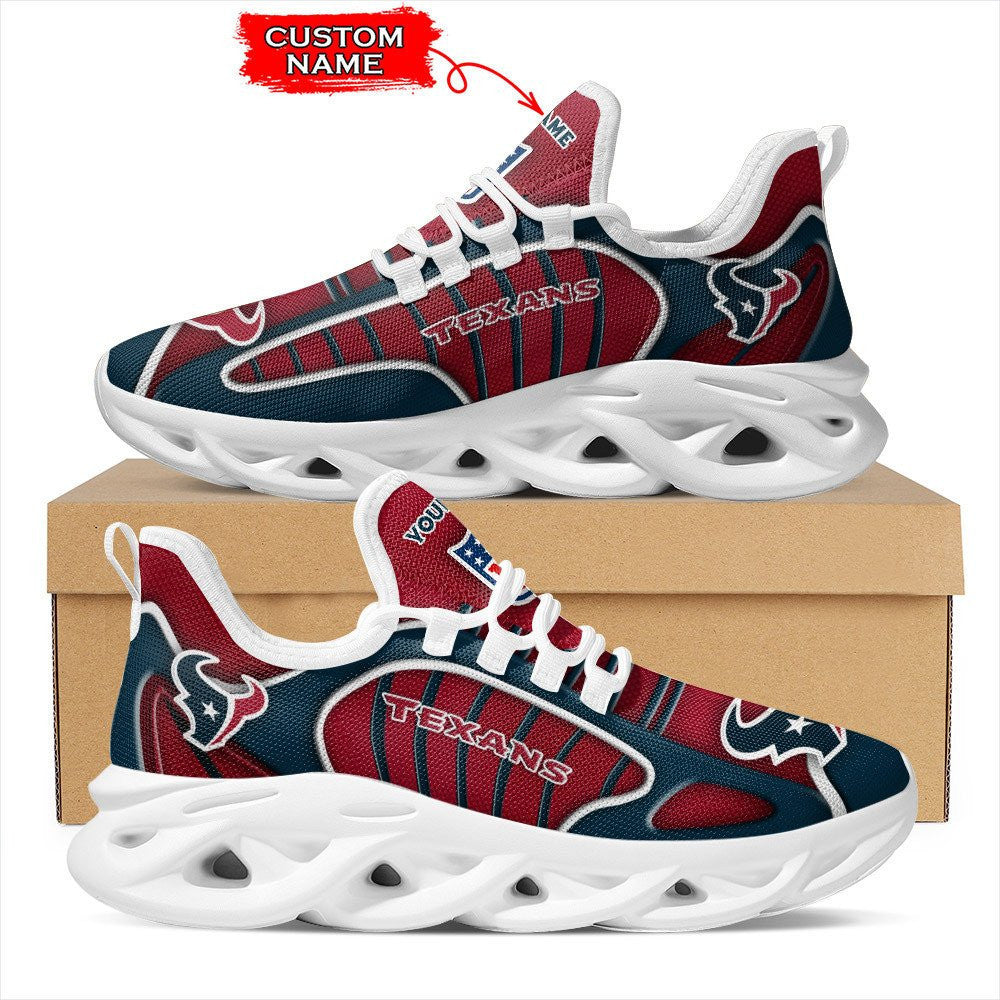 Houston Texans Personalized Yezy Running Sneakers BG134