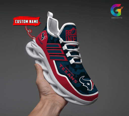 Houston Texans Personalized Yezy Running Sneakers BG320