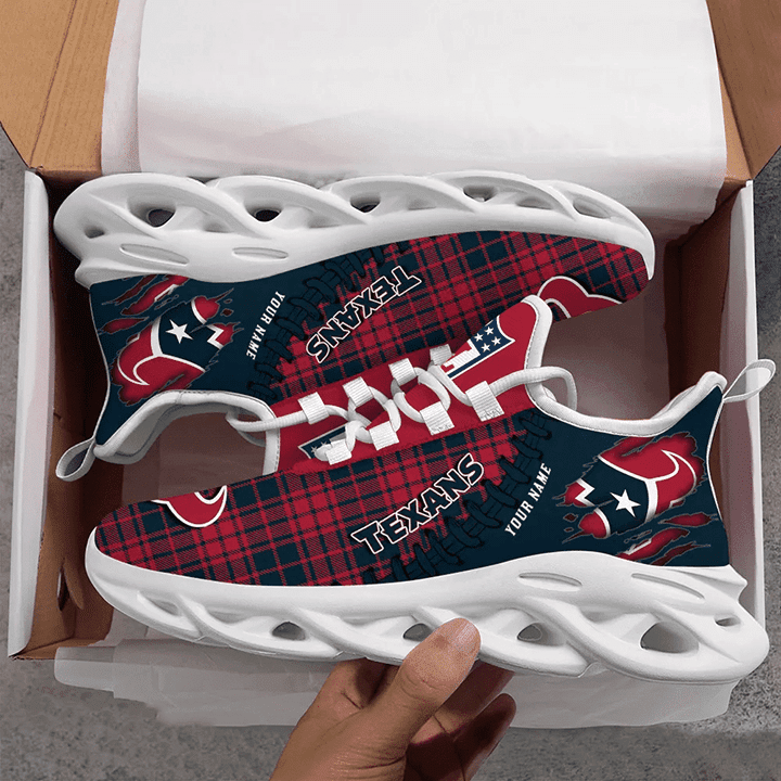 Houston Texans Personalized Yezy Running Sneakers SPD287