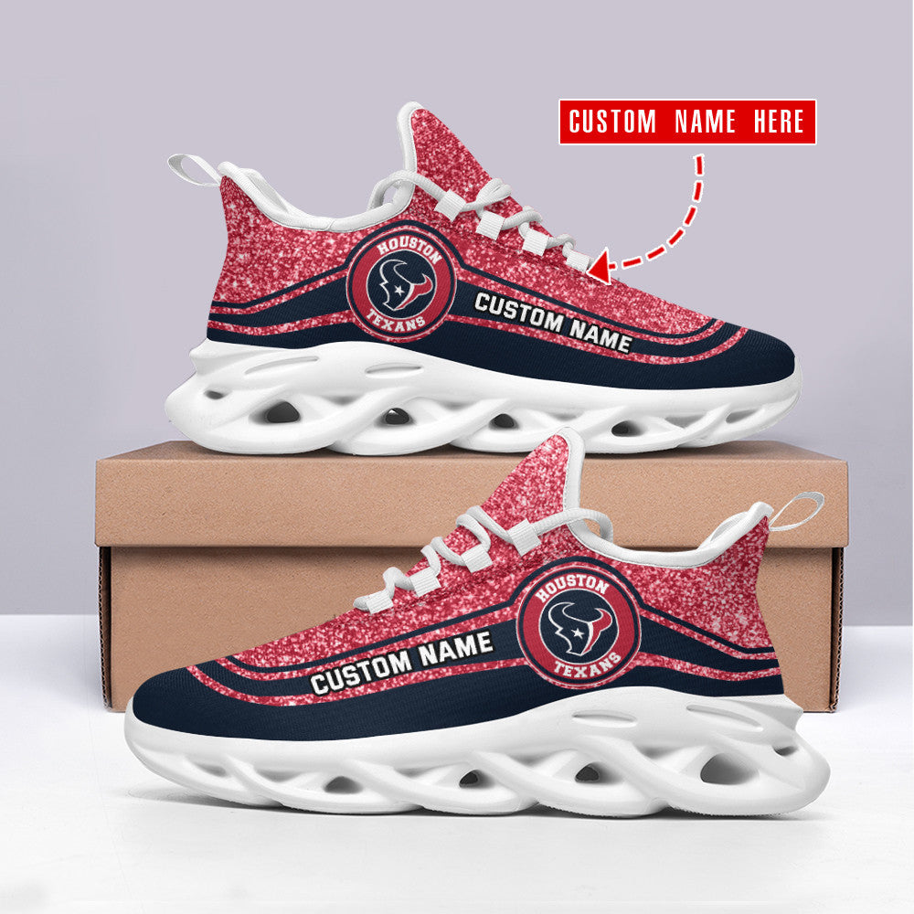 Houston Texans Personalized Yezy Running Sneakers SPD340