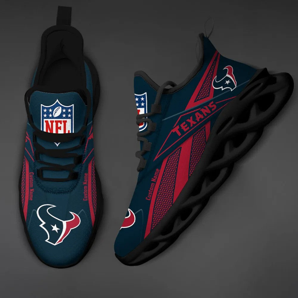 Houston Texans Personalized Yezy Running Sneakers SPD525