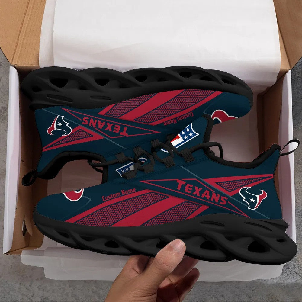Houston Texans Personalized Yezy Running Sneakers SPD525
