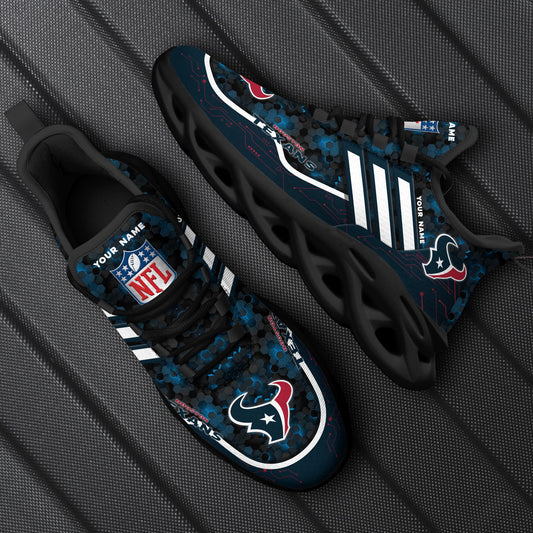 Houston Texans Personalized Yezy Running Sneakers SPD651