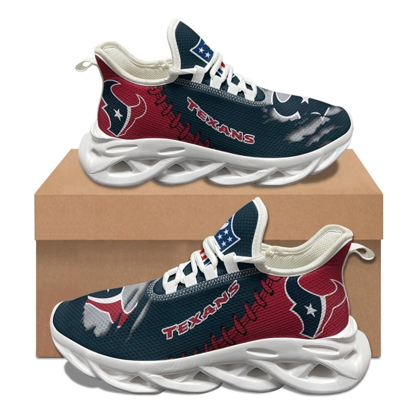Houston Texans Sneakers 3D Max Soul Shoes