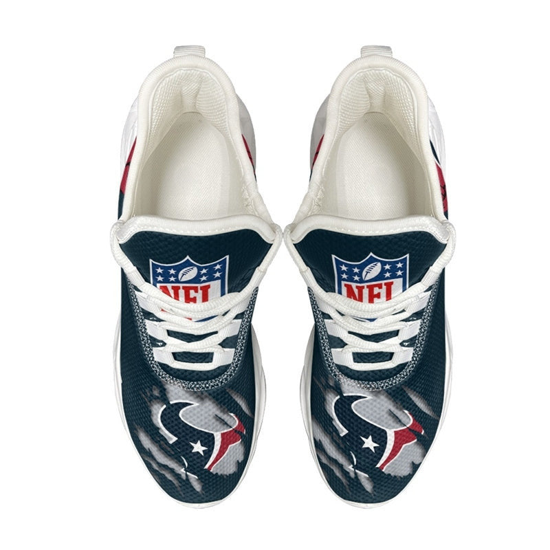 Houston Texans Sneakers 3D Max Soul Shoes