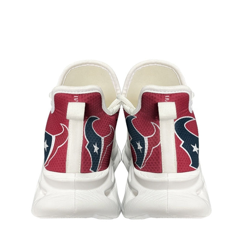 Houston Texans Sneakers 3D Max Soul Shoes