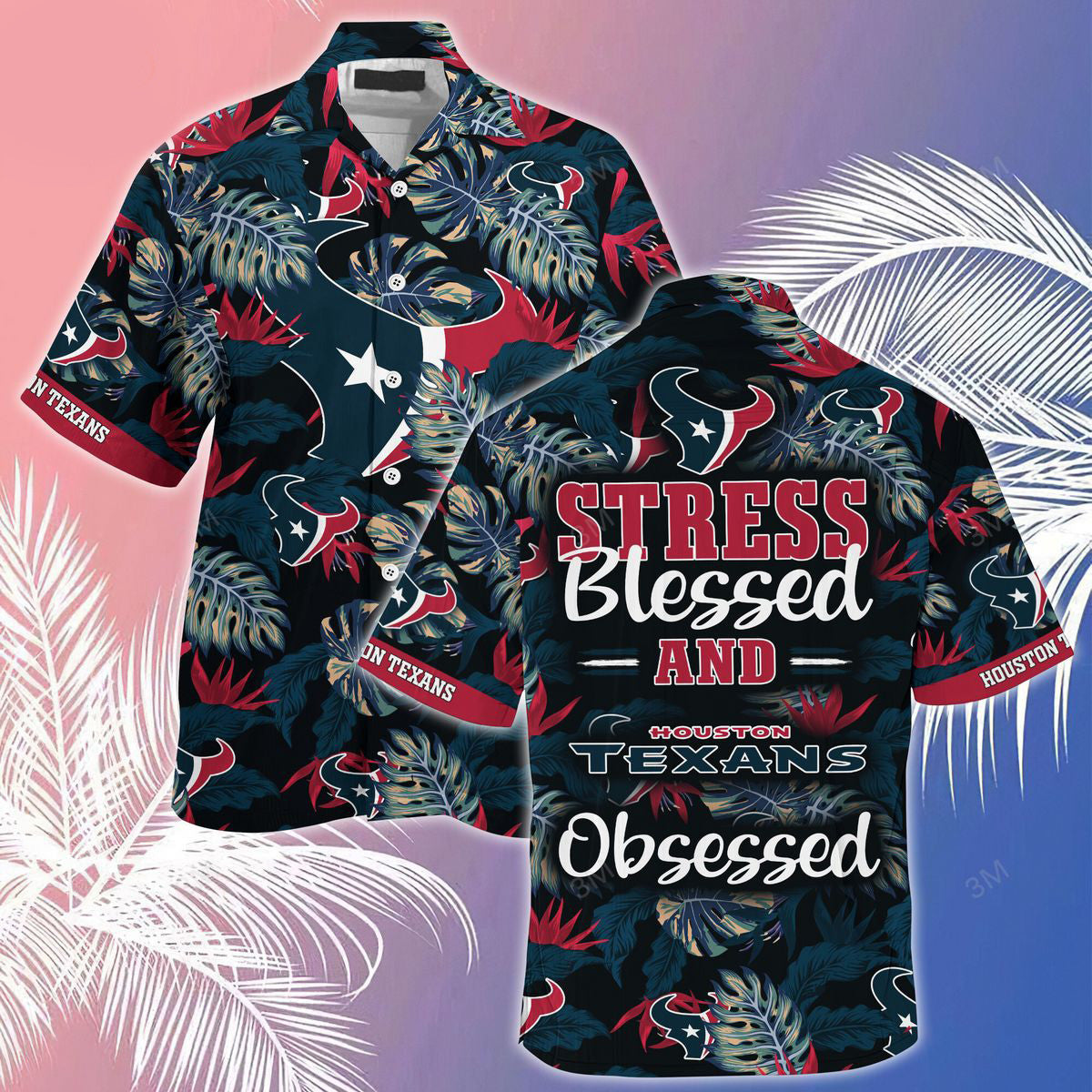 Houston Texans Summer Hawaiian Shirt 10
