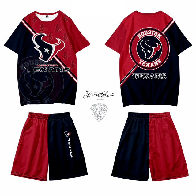 Houston Texans T-shirt and Shorts BG152