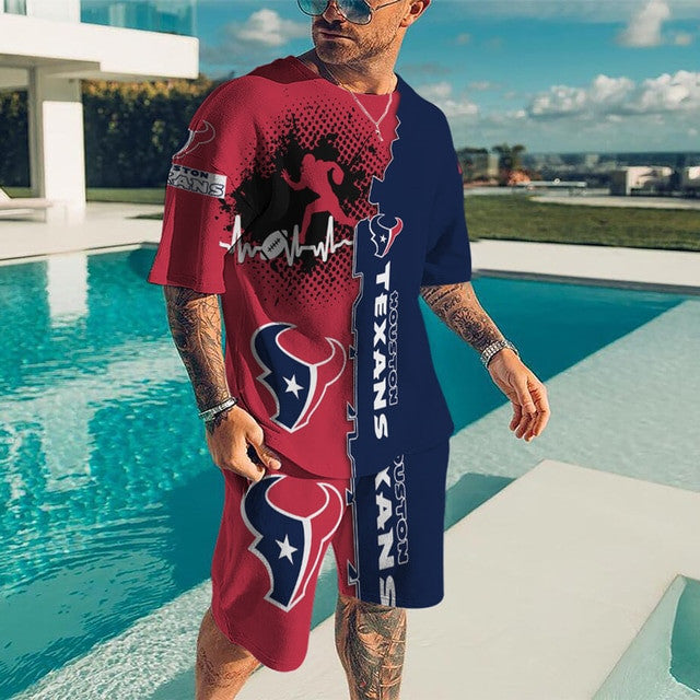 Houston Texans T-shirt and Shorts BG269
