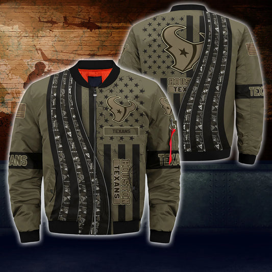 Houston Texans Thick Bomber Jacket CS82