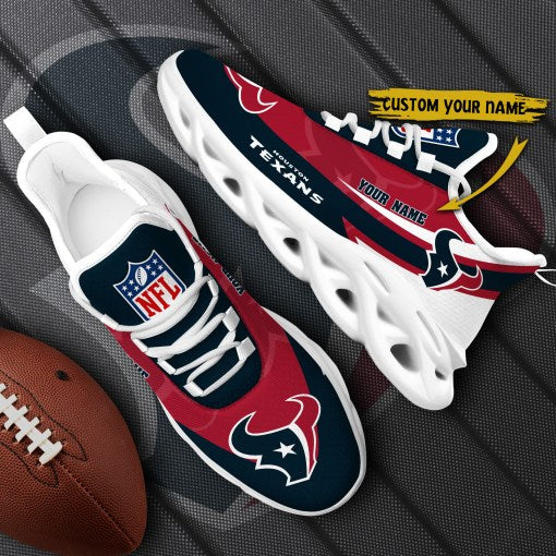 Houston Texans Personalized Yezy Running Sneakers SPDMS796