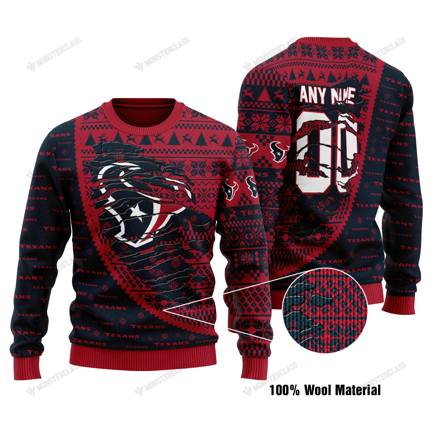 Houston Texans Woolen Sweater 135