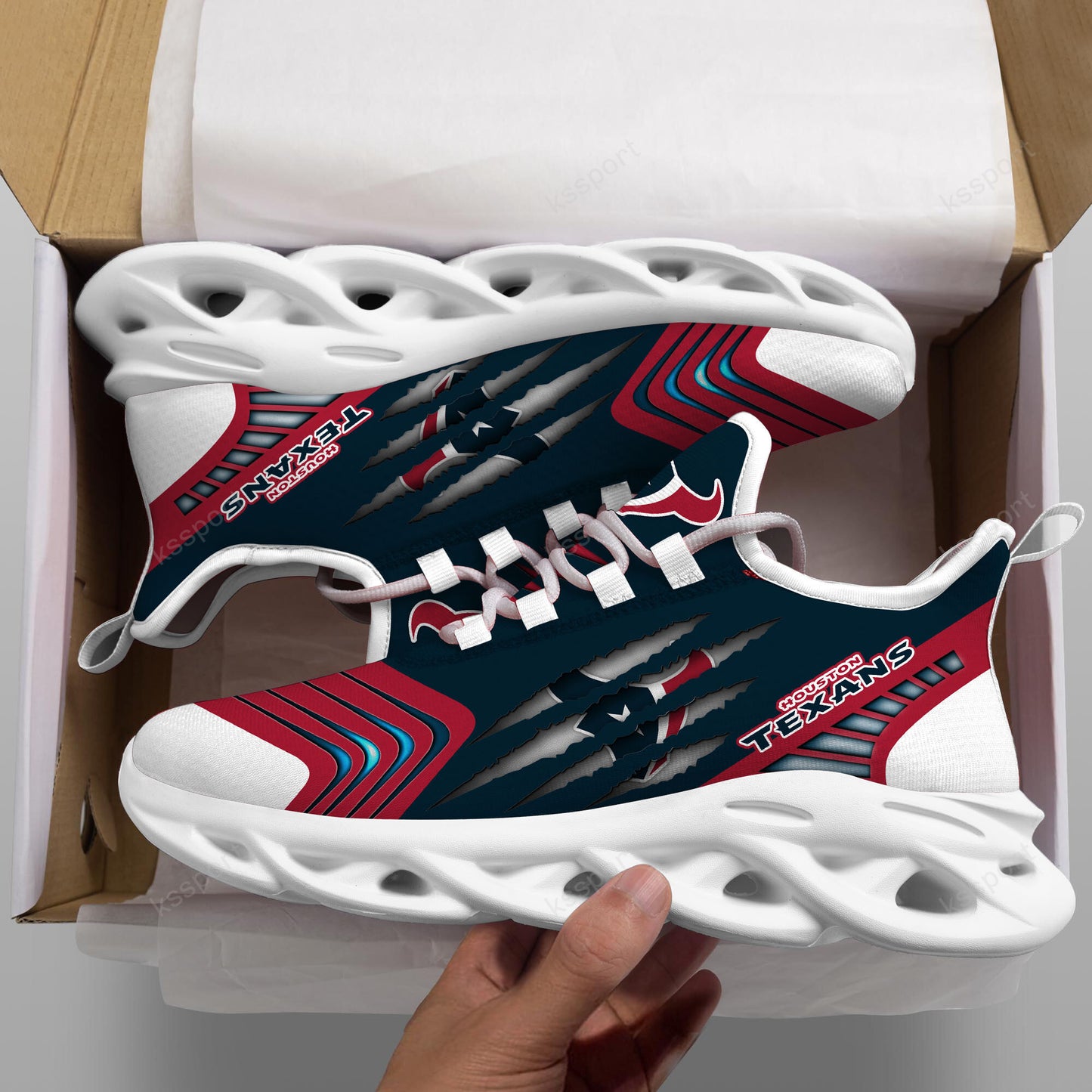 Houston Texans Yezy Running Sneakers BB425