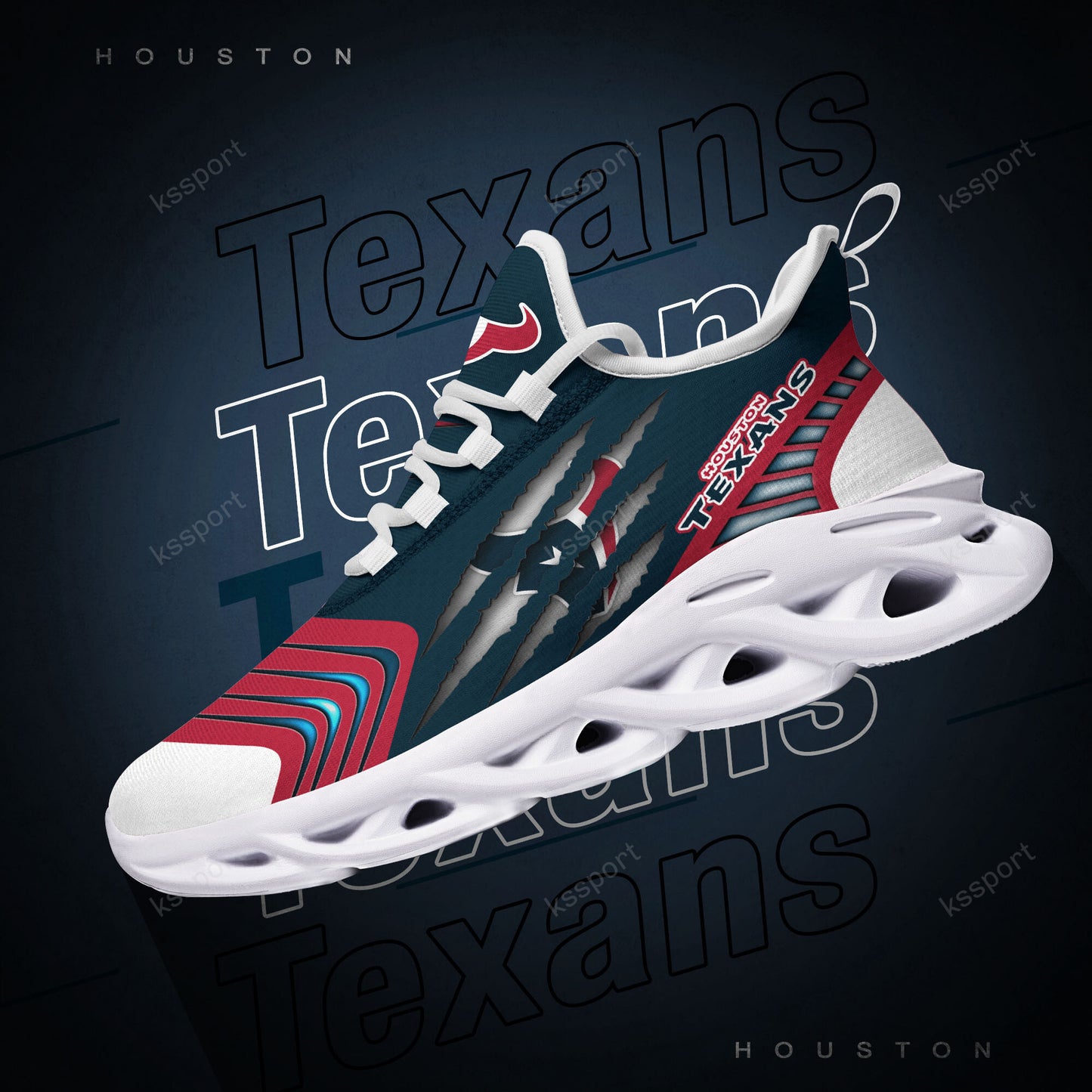 Houston Texans Yezy Running Sneakers BB425