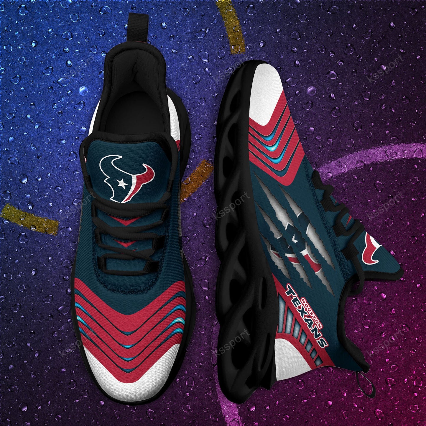 Houston Texans Yezy Running Sneakers BB425
