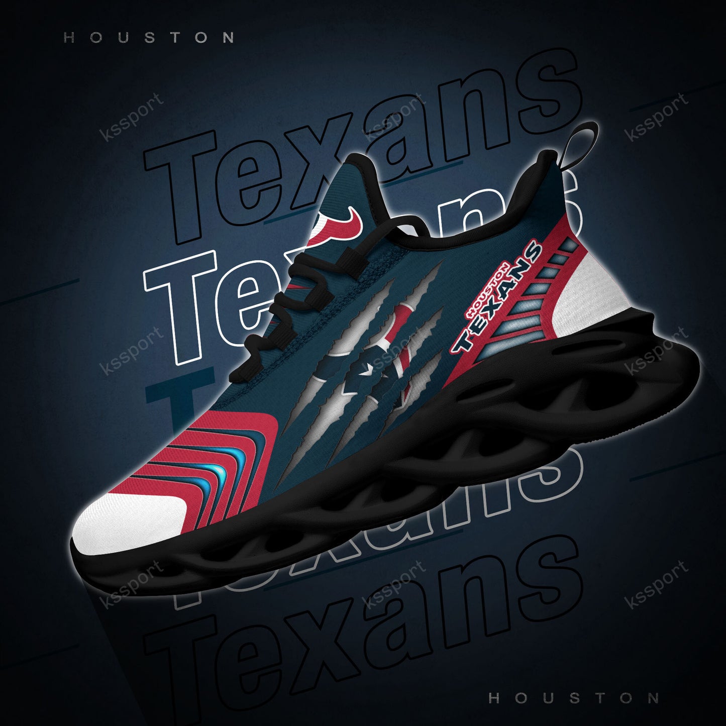 Houston Texans Yezy Running Sneakers BB425