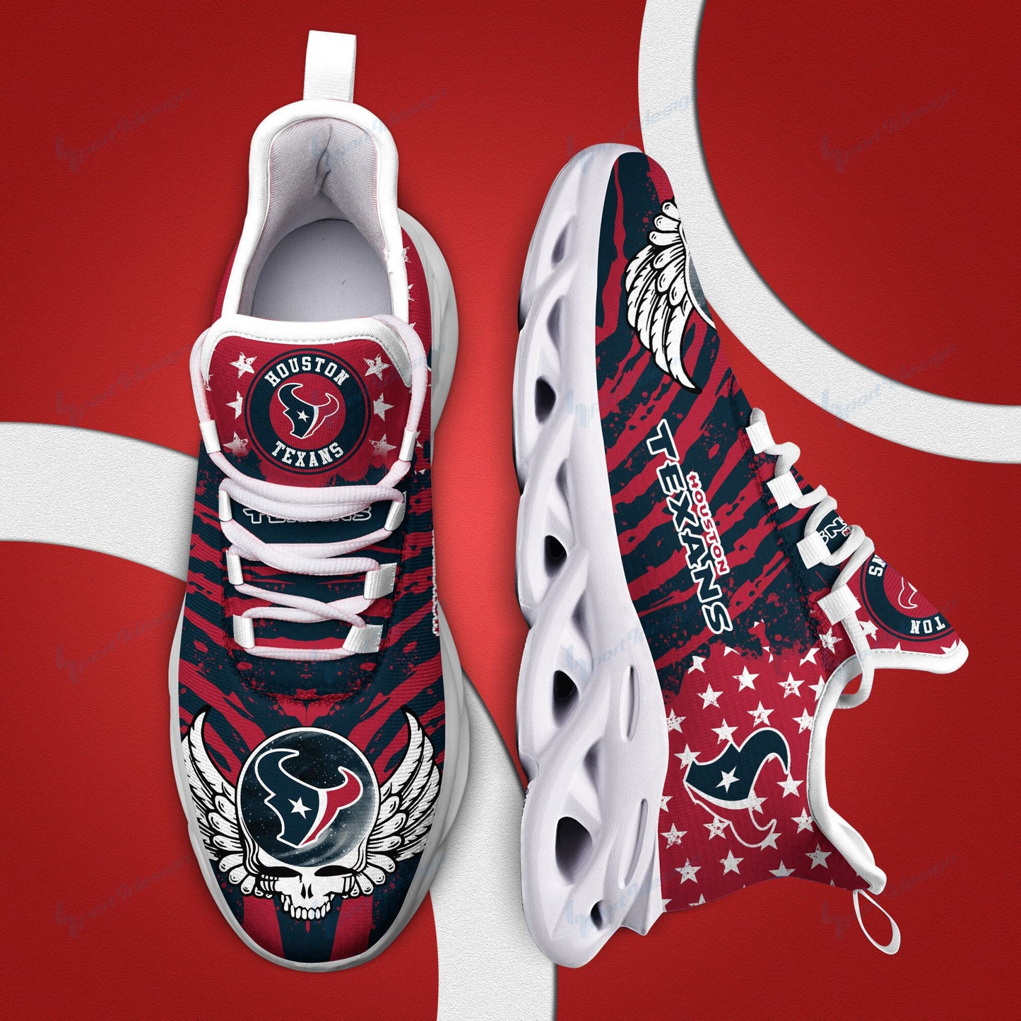 Houston Texans Yezy Running Sneakers BB765