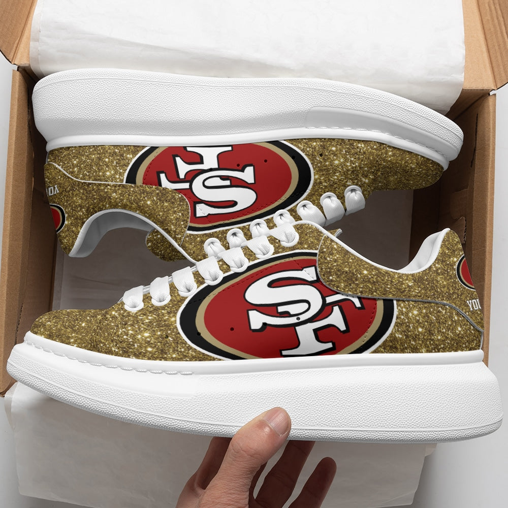 San Francisco 49ers Personalized MQ Sneakers BG71