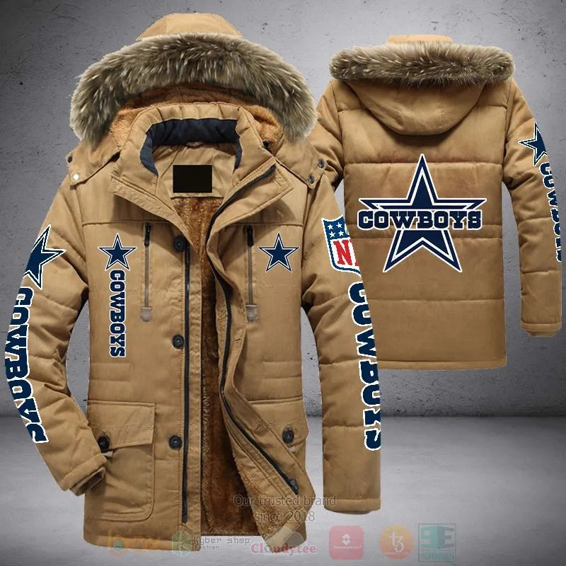 Dallas Cowboys Winter Parka Jacket HT07