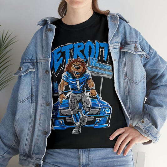 Detroit Lions Unisex T-Shirt Detroit Football Shirt Gift For Sport Fans AZTS012