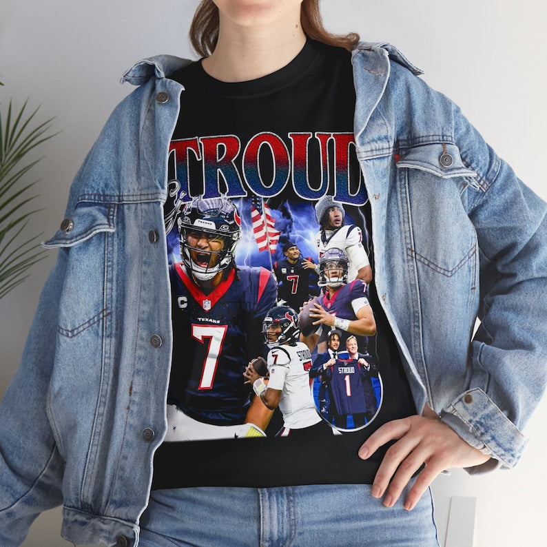 CJ Stroud Houston Texans Unisex T-Shirt Football Gift For Sport Fans AZTS015