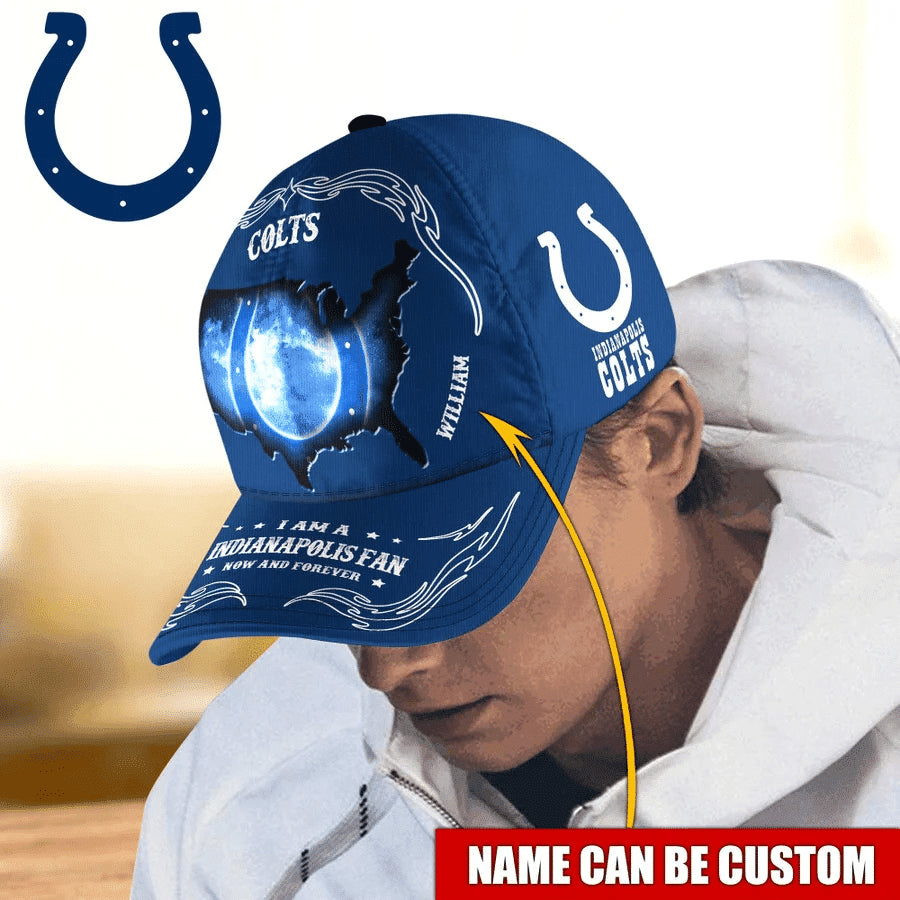 Indianapolis Colts Baseball Caps Custom Name
