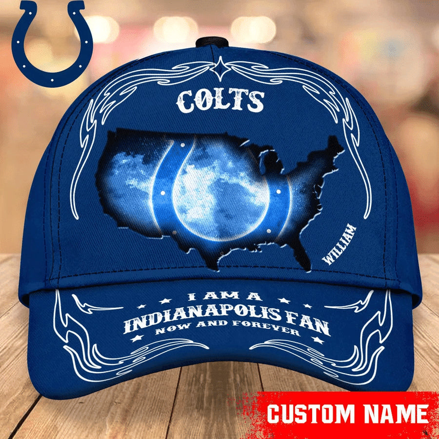 Indianapolis Colts Baseball Caps Custom Name