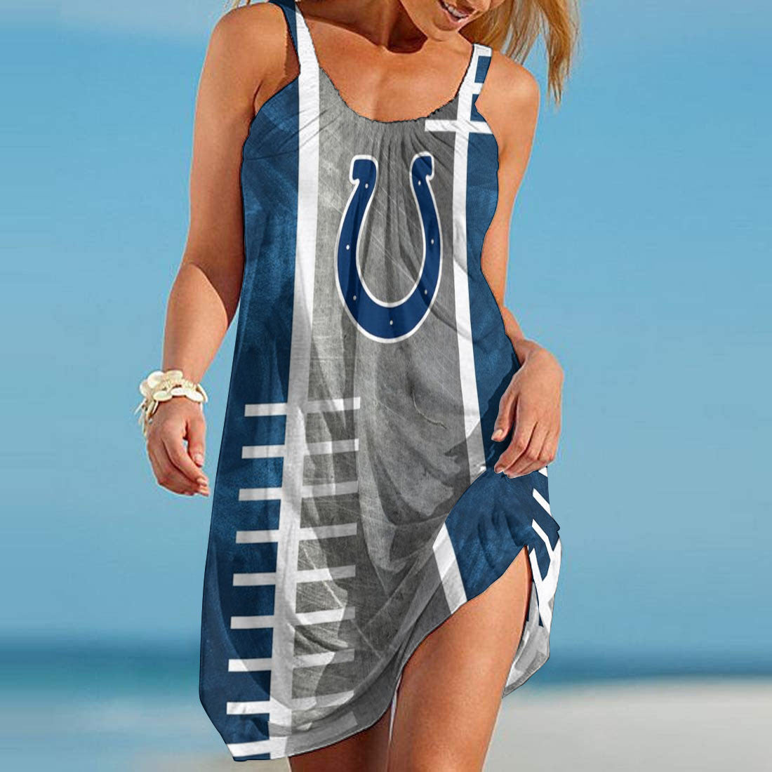 Indianapolis Colts Beach Dress BG29