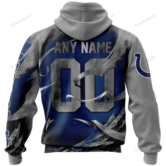 Indianapolis Colts Limited Edition All Over Print Hoodie Sweatshirt Zip Hoodie T shirt Unisex 873