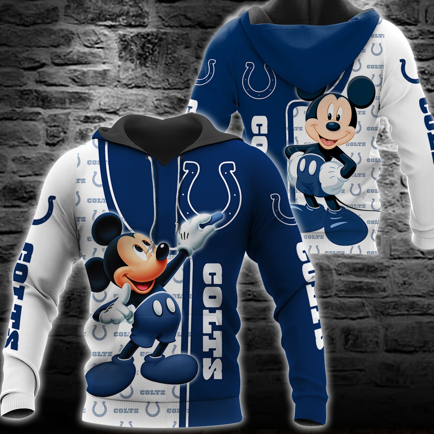 Indianapolis Colts Mickey All Over Printed 125