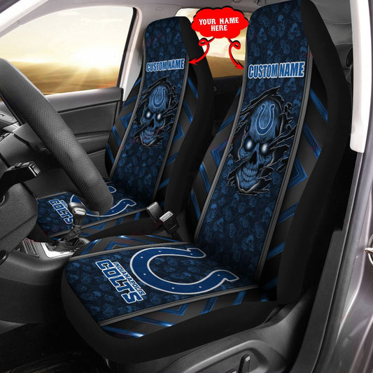 Indianapolis Colts Personalized Car Seat Covers BG451