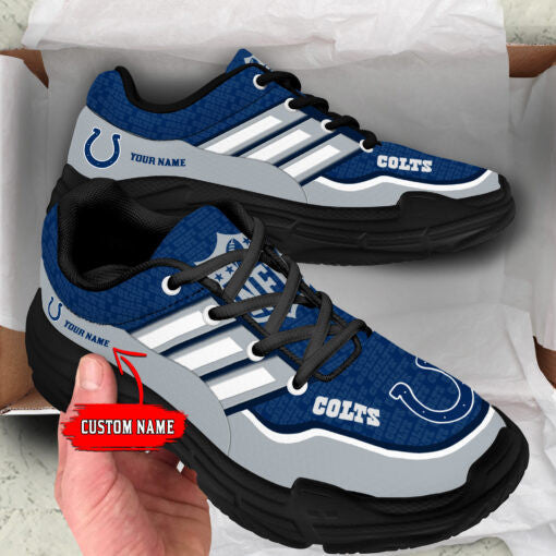 Indianapolis Colts Personalized Chunky Sneakers 07
