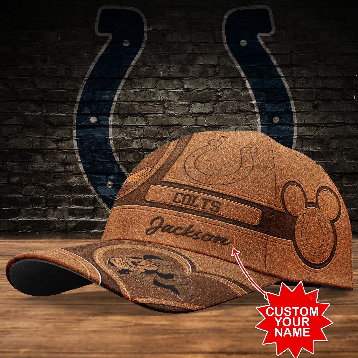 Indianapolis Colts Personalized Classic Cap BB495