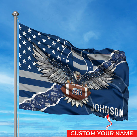 Indianapolis Colts Personalized Flag 288