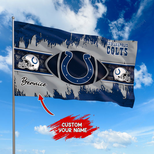 Indianapolis Colts Personalized Flag 386