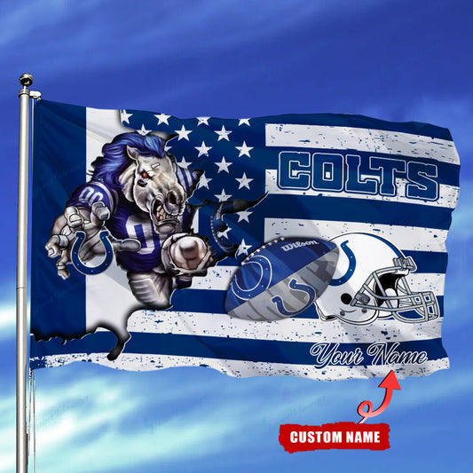 Indianapolis Colts Personalized Flag 98