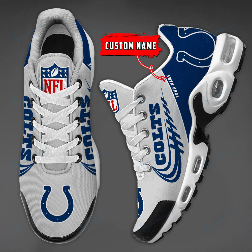 Indianapolis Colts Personalized Plus T-N Youth Sneakers BG14