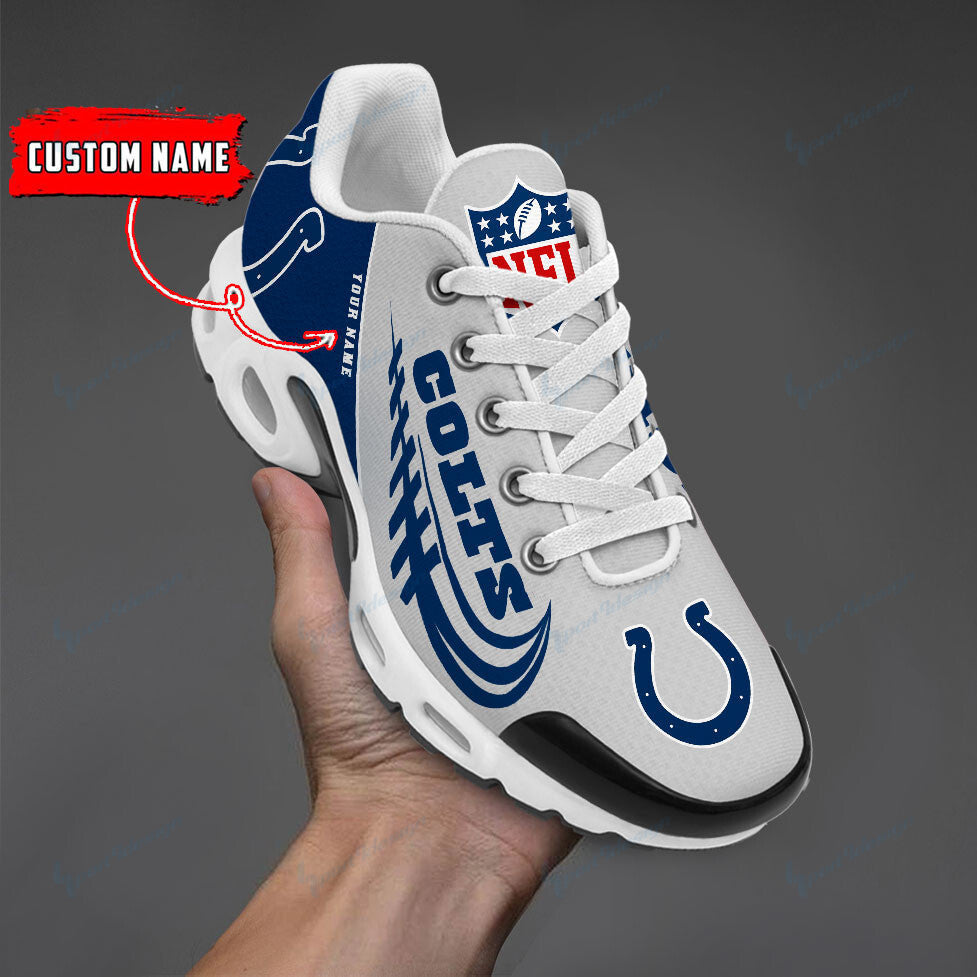 Indianapolis Colts Personalized Plus T-N Youth Sneakers BG14