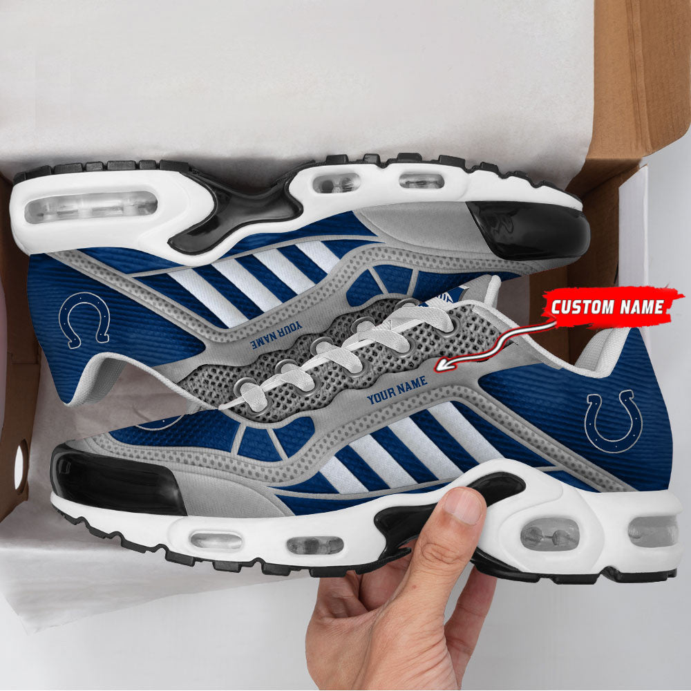 Indianapolis Colts Personalized Plus T-N Youth Sneakers BG148